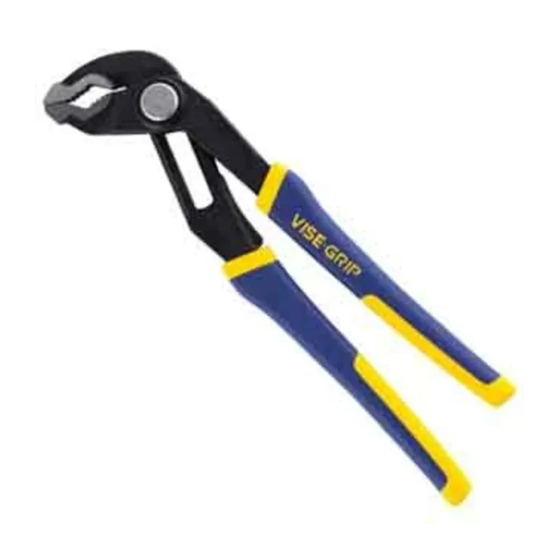 Irwin 2-Piece Water Pump Plier Set, Curved Jaw, 200mm Overall Length, Alloy Steel Chrome Finish VDE/1000V Approved 10507627