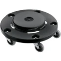 Rubbermaid Commercial Products Dolly 113.4 kg Load, 464 mm W x 464 mm L x 168 mm H FG264000BLA