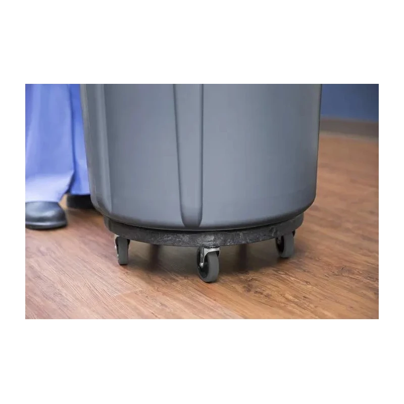 Rubbermaid Commercial Products Dolly 113.4 kg Load, 464 mm W x 464 mm L x 168 mm H FG264000BLA