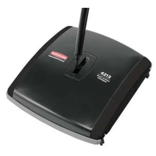 Rubbermaid Commercial Products Sweeper with 266.7 mm Galvanised Steel and Tough ABS Plastic, 241.3 mm Width FG421388BLA