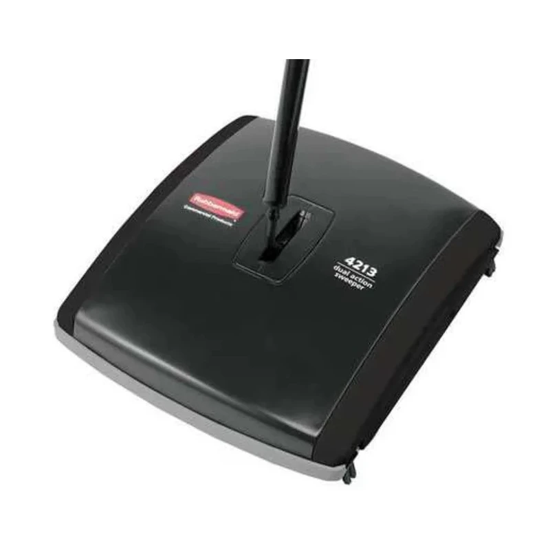 Rubbermaid Commercial Products Sweeper with 266.7 mm Galvanised Steel and Tough ABS Plastic, 241.3 mm Width FG421388BLA