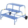 RS PRO 3 Tread Steel Steps with Mesh Tread 0.6m Platform Height United Kingdom 103-8706