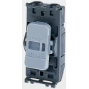 MK Electric 2 Way Black 20A Switch Insert Module Grid Plus Series 56892 BLK