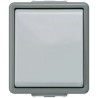 Siemens Grey 1 Way Push Button Light Switch 1 Gang Surface Mount 230V 10A DELTA 5TD4707