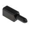 RS PRO Matt Die Cast Zinc Barrel Hinge with Lift Off Pin Screw Fixing 64mm x 32.5mm x 17.5mm 110-4577
