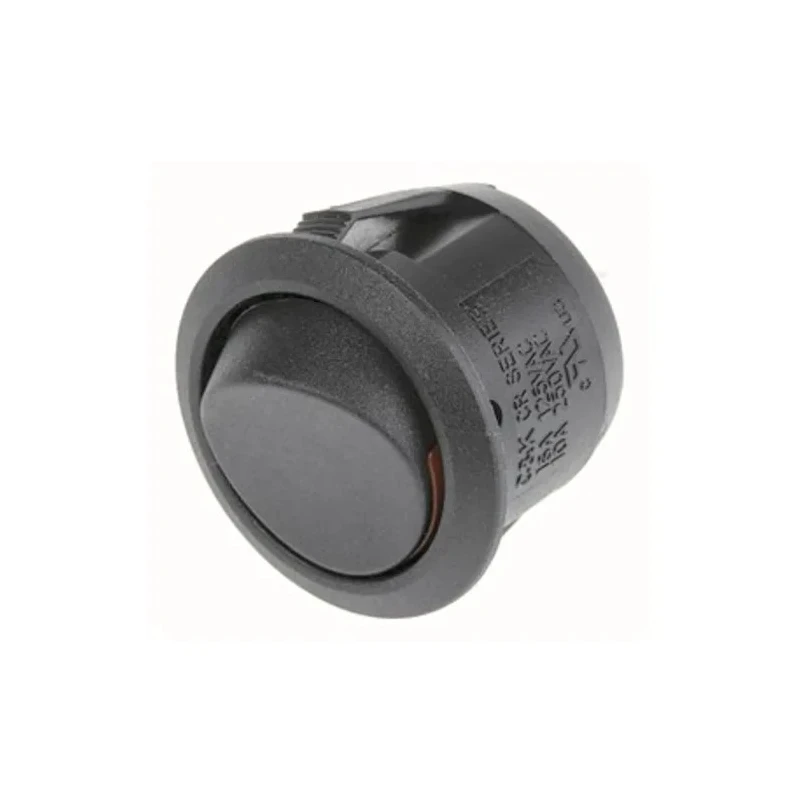C & K SPST On-Off On-Off Rocker Switch Snap-in IP65 Polyamide 66 Housing CR102J12S215QF