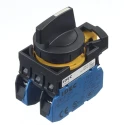 Idec Lever Selector Switch DPST 3 Positions 22 mm Cutout Diameter Maintained Operation CW1S-3LE20