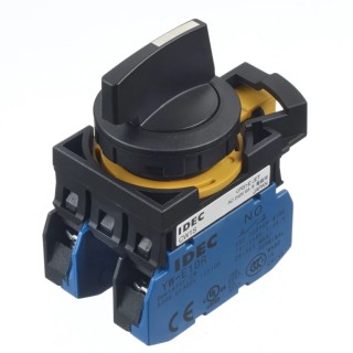 Idec Lever Selector Switch DPST 3 Positions 22 mm Cutout Diameter Maintained Operation CW1S-3LE20
