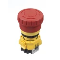 Idec Contact Block XW1E-BV413R, Red Light Illumination, 3 CO, LED, 10A Current Rating