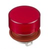Idec Red Momentary Push Button Head, 22 mm Cutout Diameter, Plastic, IP20 Protection HW1A-L2R