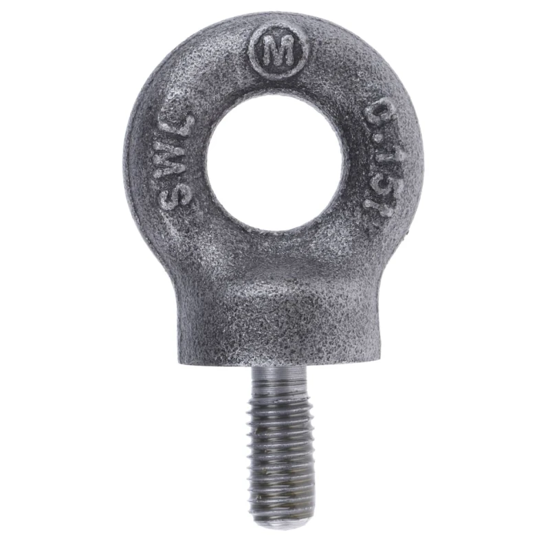 RS PRO Carbon Steel Eye Bolt M8 Thread Size, 18 mm Thread Length, 15 mm Eye Outside Diameter, 0.15 t Working Load 124-4833