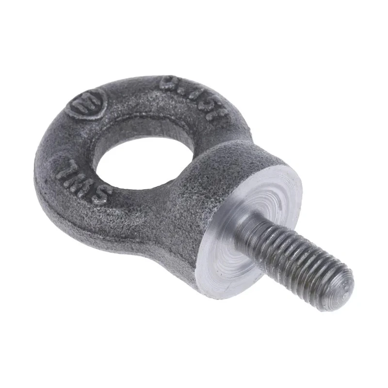 RS PRO Carbon Steel Eye Bolt M8 Thread Size, 18 mm Thread Length, 15 mm Eye Outside Diameter, 0.15 t Working Load 124-4833