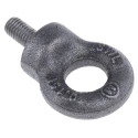 RS PRO Carbon Steel Eye Bolt M8 Thread Size, 18 mm Thread Length, 15 mm Eye Outside Diameter, 0.15 t Working Load 124-4833