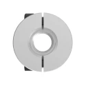 Huco Stainless Steel 6-Beam Flexible Clamp Coupler 15.9 mm Outside Diameter 6 mm Bore Size 25.4 mm Length 703.16.2222