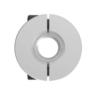 Huco Stainless Steel 6-Beam Flexible Clamp Coupler 15.9 mm Outside Diameter 6 mm Bore Size 25.4 mm Length 703.16.2222