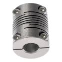 Huco Stainless Steel Clamp Flexible Coupler 19.1 mm OD 8 mm Bore x 22.9 mm Length 721.19.2828