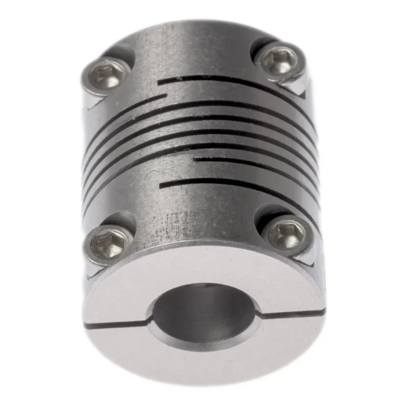 Huco Stainless Steel Clamp Flexible Coupler 19.1 mm OD 8 mm Bore x 22.9 mm Length 721.19.2828