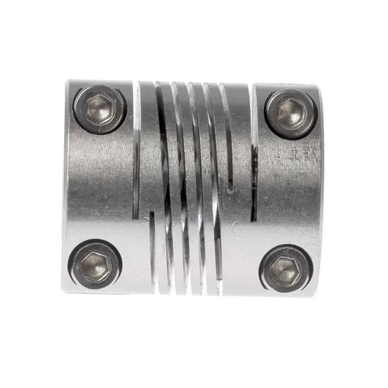 Huco Stainless Steel Clamp Flexible Coupler 19.1 mm OD 8 mm Bore x 22.9 mm Length 721.19.2828