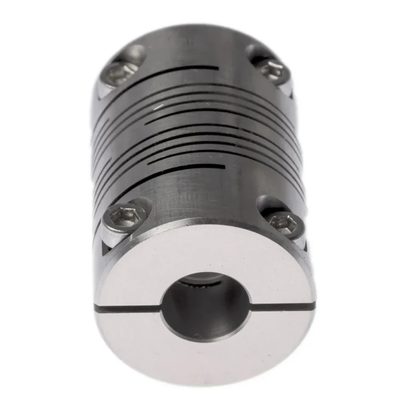 Huco Stainless Steel Clamp Flexible Coupler 25.4 mm OD 10 mm Bore 38.1 mm Length 703.25.3232