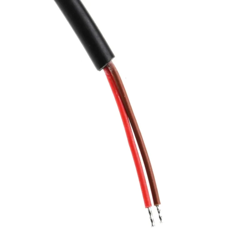 RS PRO IC Socket USB Cable Male Micro USB Type B to Unterminated Black 500mm 173-3530