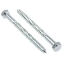 RS PRO Coach Screw Steel Bright Zinc Hex Head M12 x 150 mm 144-3547