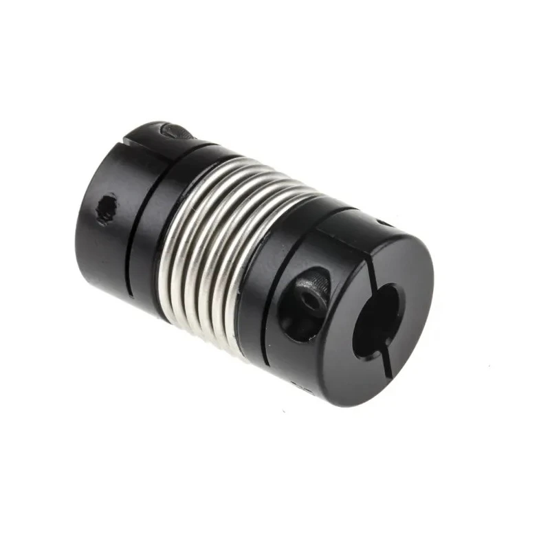 Ruland 15 mm OD 6 mm Bore Stainless Steel Bellows Clamp Coupler, 27.2 mm Length MBC15-6-6-A