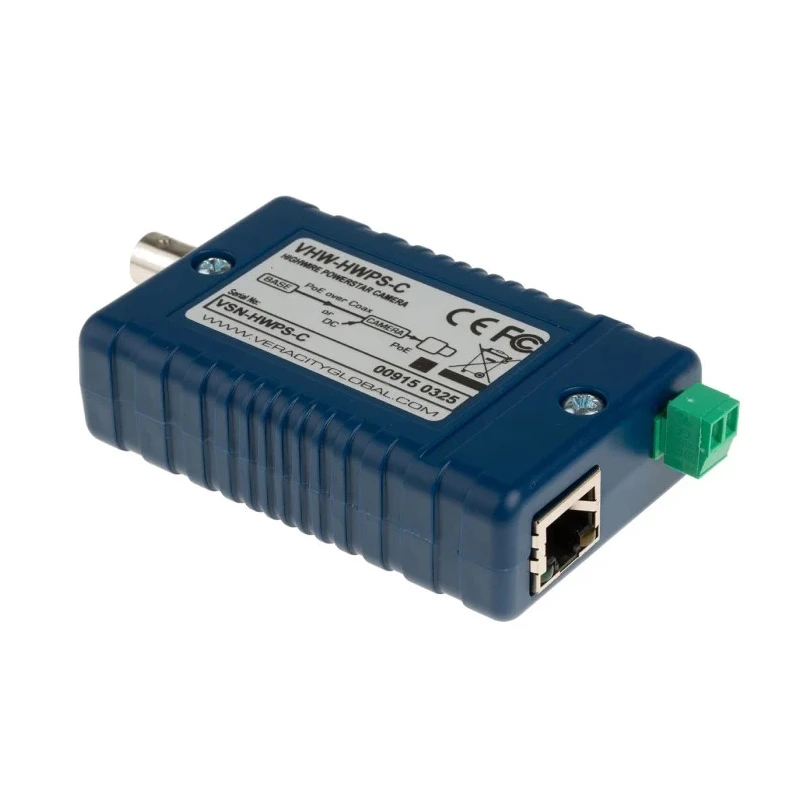 Veracity CCTV Transmission and Receiving Transreceiver Converter for Cameras 40, 57V VHW-HWPS-C