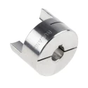 Ruland 33.3 mm OD Elastomer Aluminium Clamp Jaw Type Zero Backlash Flexible Coupler MJCC33-10-A