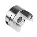 Ruland 33.3 mm OD Elastomer Aluminium Clamp Jaw Type Zero Backlash Flexible Coupler MJCC33-10-A