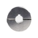 Ruland 33.3 mm OD Elastomer Aluminium Clamp Jaw Type Zero Backlash Flexible Coupler MJCC33-10-A