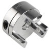 Ruland 50.8 mm OD Elastomer Aluminium Clamp Zero Backlash Coupler MJCC51-14-A