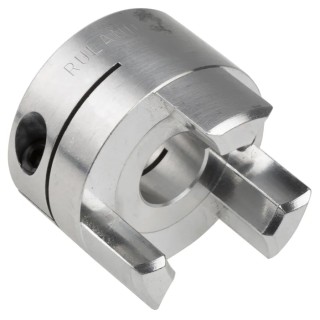 Ruland 57.2 mm OD Elastomer Aluminium Clamp Jaw Zero Backlash Coupler MJCC57-20-A
