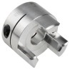 Ruland 57.2 mm OD Elastomer Aluminium Clamp Jaw Zero Backlash Coupler MJCC57-20-A