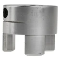 Ruland 57.2 mm OD Elastomer Aluminium Clamp Jaw Zero Backlash Coupler MJCC57-20-A