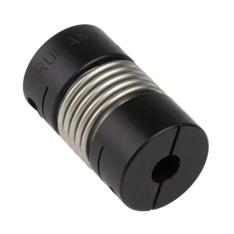 Ruland Aluminium Clamp Style Flexible Coupler 19.1 mm OD, 6 mm x 5 mm Bore, 30.2 mm Length, Stainless Steel MBC19-6-5-A