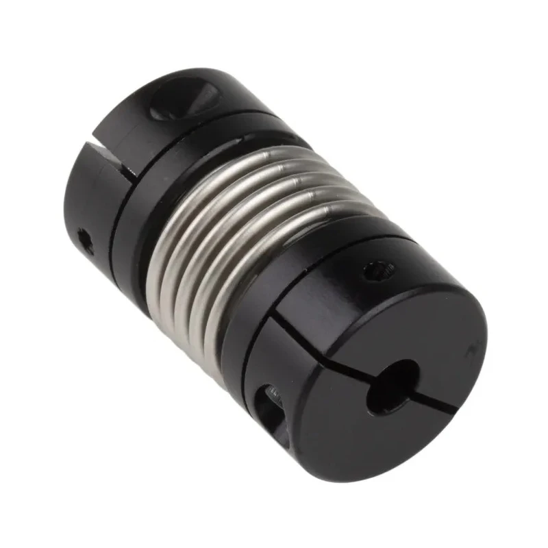 Ruland Aluminium Clamp Style Flexible Coupler 19.1 mm OD, 6 mm x 5 mm Bore, 30.2 mm Length, Stainless Steel MBC19-6-5-A