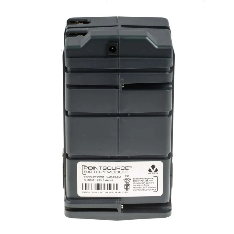 Veracity Rechargeable Battery Pack for Cameras 5V Supply Voltage, 1.6kg Load Capacity VAD-PS-BM