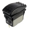 RS PRO SPDT Momentary On-Mom Rocker Switch Panel, Black Actuator, 16-20A, IP67, Panel Mount 174-8328