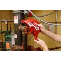 Brady Red 2-Lock ABS Gate Valve Lockout with 9.65 mm Shackle Diameter CGV-7