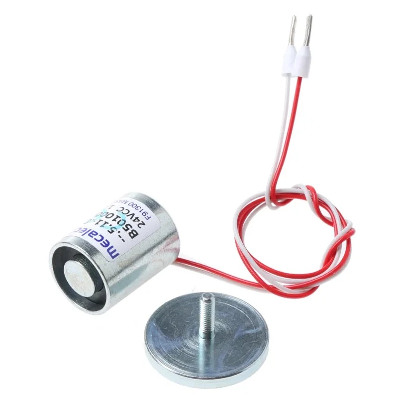 Mecalectro Electromagnetic Holding Magnet 35 N Holding Force 24V DC 51105 24V