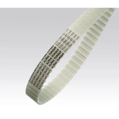 OPTIBELT Polyurethane Timing Belt 150 Teeth, 1.5 m Length, 25 mm Width, Steel Cord, ALPHA TORQUE Series 25 AT10 / 1500