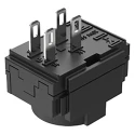 EAO Push Button Contact Block 250 V AC/DC 1 NO Solder Terminal 5A 61-8410.12