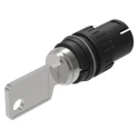 EAO IP65 Keylock Switch, 5A Current, 2-Position Latching, Standard Key, Square Bezel 