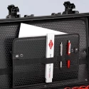 Knipex Robust45 Shockproof Dustproof Waterproof Plastic Tool Case 263x609x428 mm 45 Litres Load Capacity 35 kg 00 21 37 LE