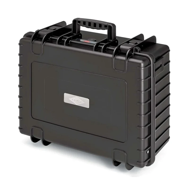 Knipex Robust34 Black Plastic Heavy Duty Tool Case 510 mm x 419 mm x 215 mm 34L Volume 7.1kg Weight 00 21 36 LE
