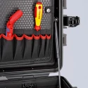 Knipex Robust45 Shockproof Dustproof Waterproof Plastic Tool Case 263x609x428 mm 45 Litres Load Capacity 35 kg 00 21 37 LE