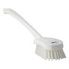 Vikan Hard Bristle White Scrubbing Brush 36 mm Bristle Length Polyester Bristle Material 41865