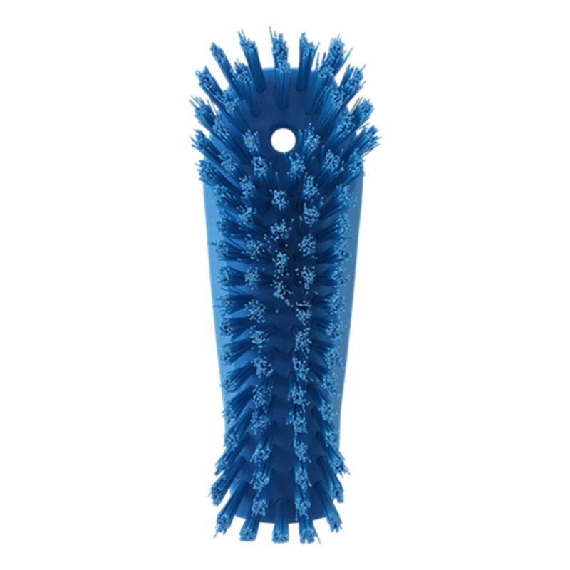 Vikan Multi-Purpose Hard Bristle Blue Hand Scrubbing Brush, 36 mm Bristle Length, Polyester Bristle Material 38903