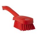 Vikan Hard Bristle Red Scrubbing Brush, 36 mm Bristle Length, Polyester Bristle Material 41924