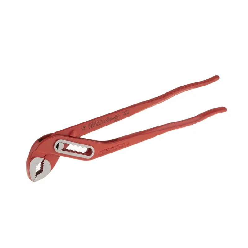 Ega-Master Water Pump Plier, 304.8mm Overall Length, 43mm Jaw Length, Chrome Vanadium Steel, Soft Grip Bi-Material 62134